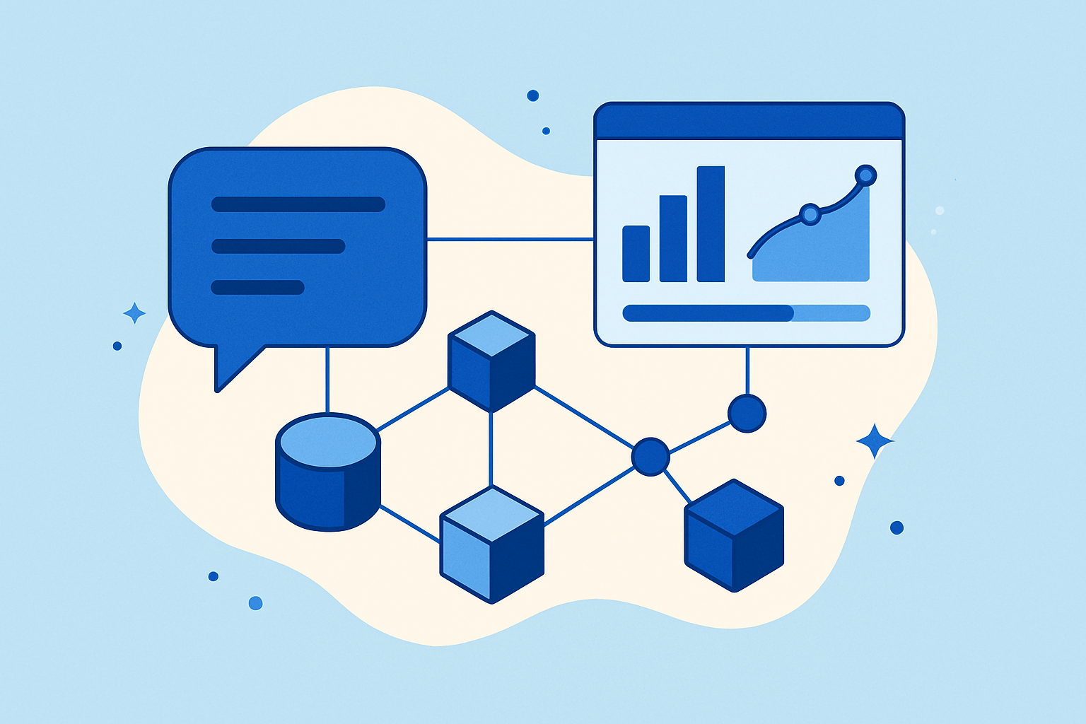 AI Slack agent implementation guide illustration